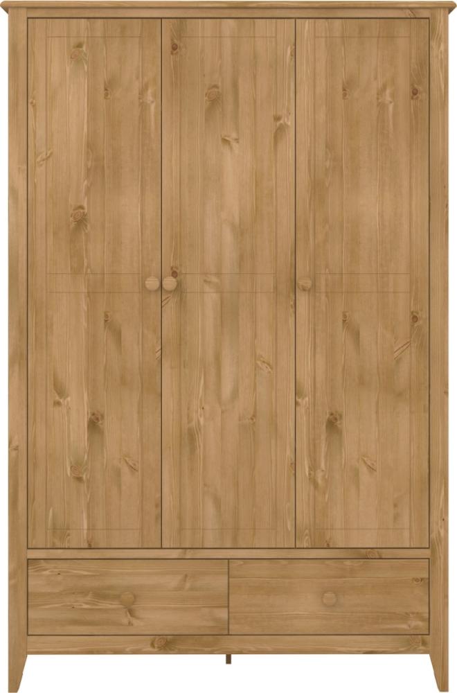 Steens Kleiderschrank Heston 103 braun, 185 x 122 cm Bild 1