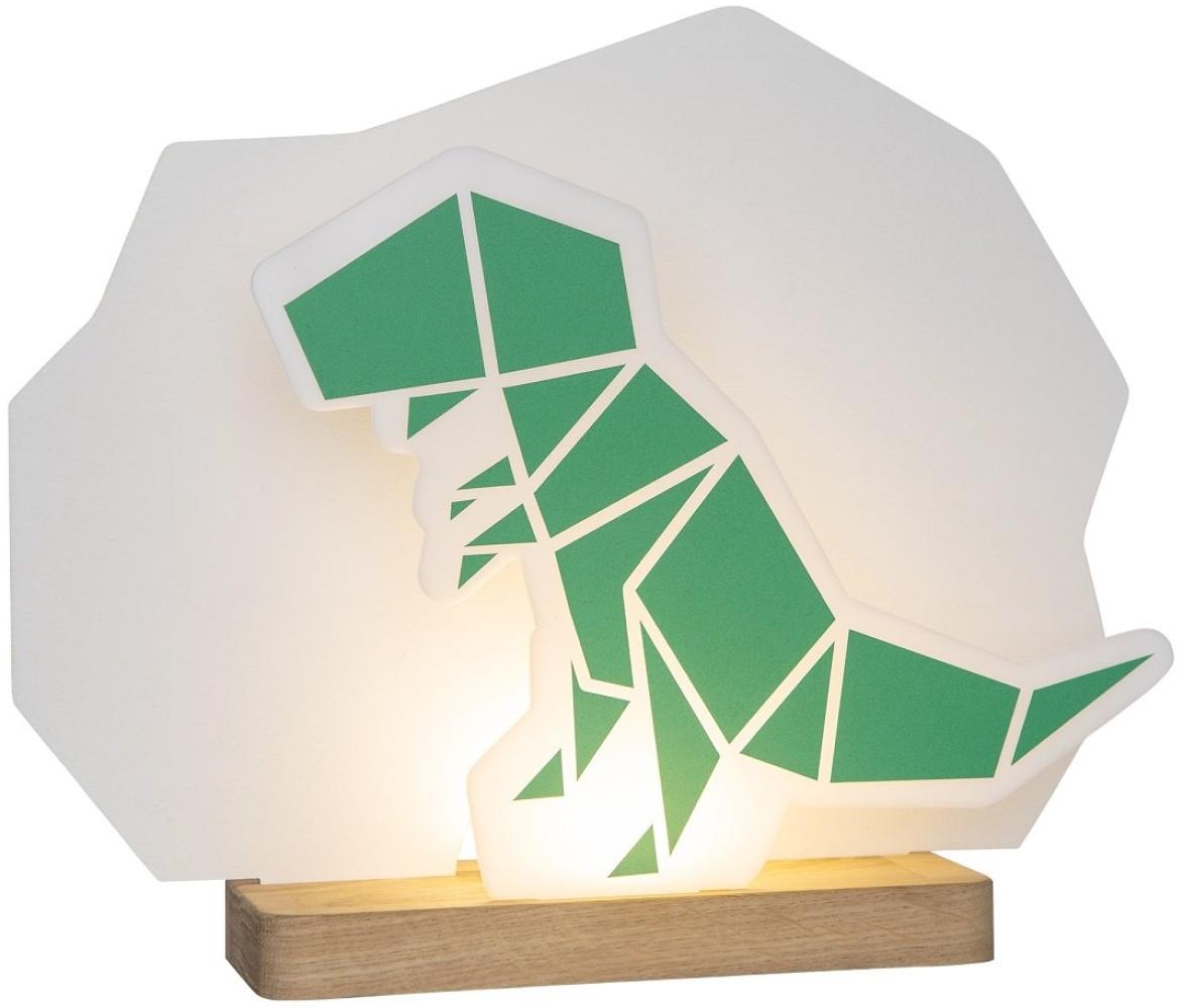 Elobra 139929 LED Tischleuchte Stecksystem Dinopoly grün warmweiß Bild 1