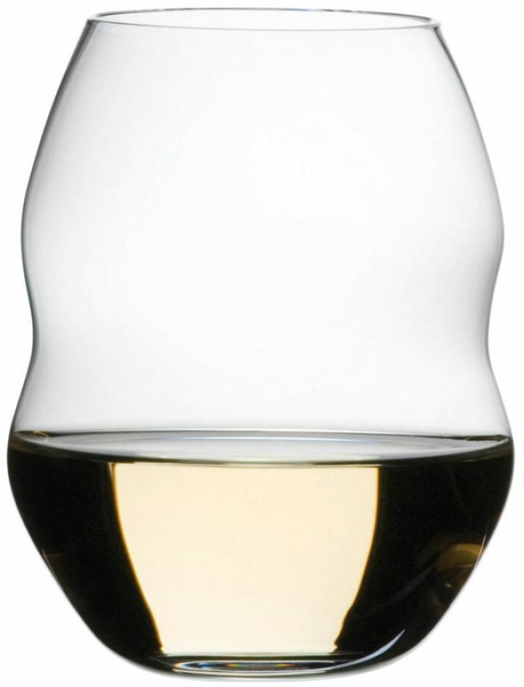 Riedel Swirl Weißwein, Weißweinglas, Weinglas, hochwertiges Glas, 380 ml, 2er Set, 0450/33 Bild 1