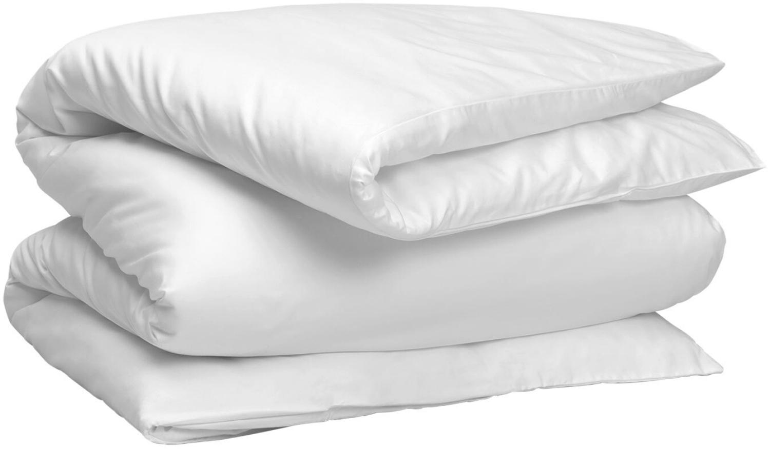 GANT Bettdeckenbezug Bettwäsche Sateen White 155 x 220 cm Bild 1