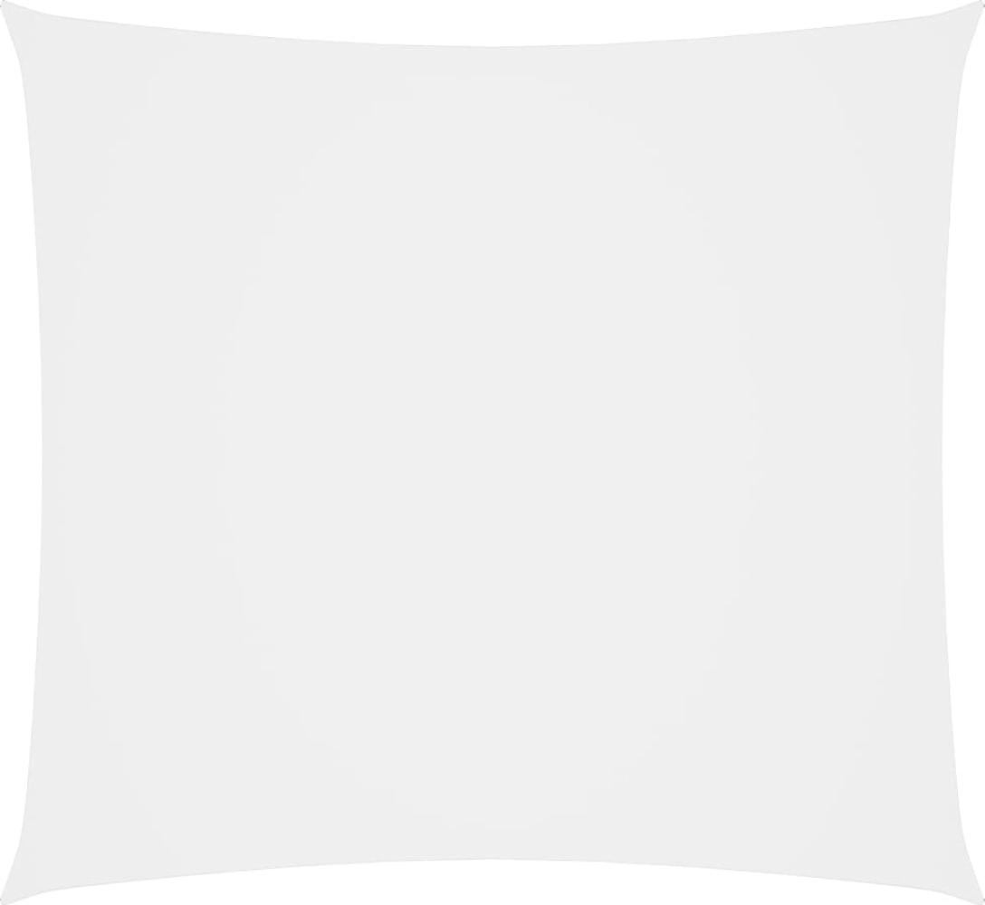 Sonnensegel Oxford-Gewebe Rechteckig 3,5x5 m Weiß Bild 1