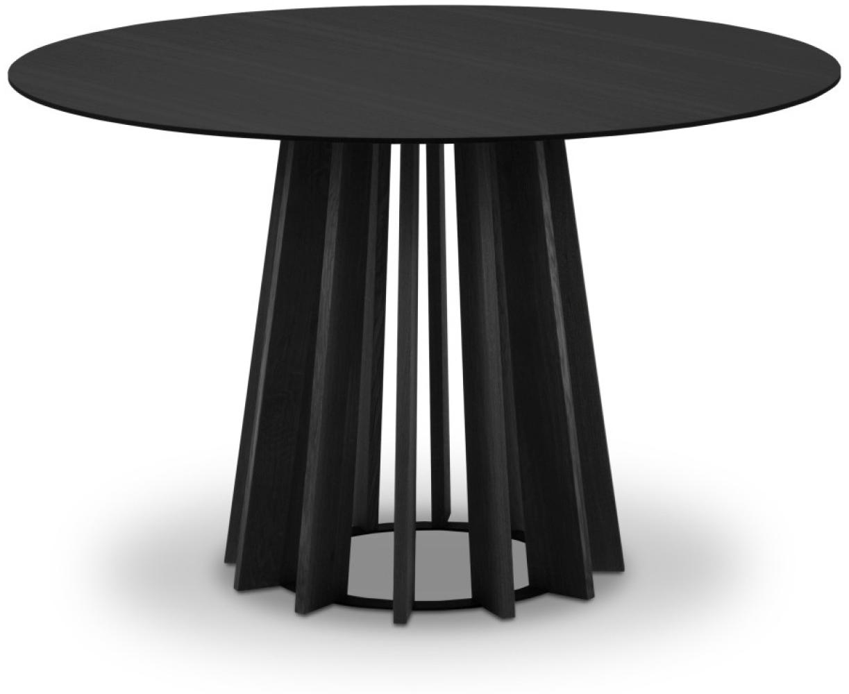 Micadoni 4-Sitzer Tisch Mojave 120cm | Oberfläche Black Oak Bild 1