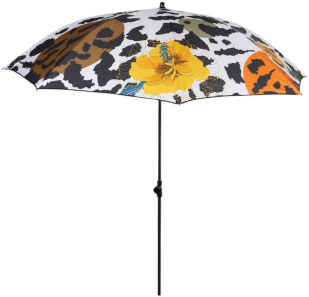Sonnenschirm 160cm neigbar mit Kleiderhaken Strandschirm Gartenschirm Dekoschirm 1 Bild 1