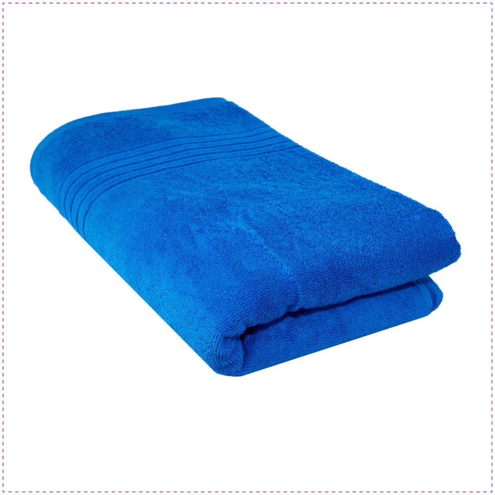 GLAESERhomestyle Badehandtuch |100% Baumwoll Badetücher 3er Set | Hochsaugfähige Frottierhandtücher | Angenehm weich und Flauschiges Handtuchset | 100 x 150 cm (blau) Bild 1
