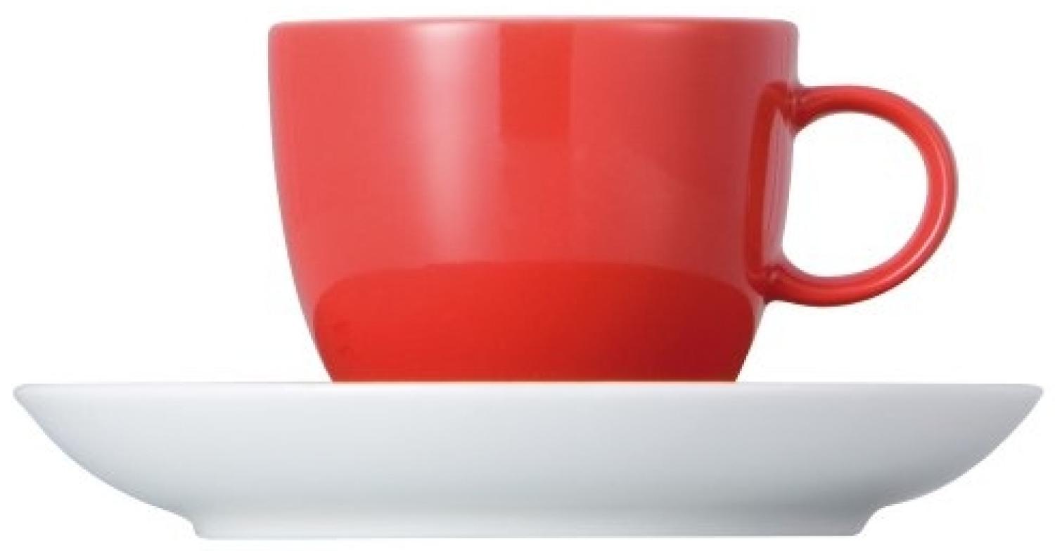 Rosenthal Thomas Espressotasse mit Untertasse Sunny Day New Red (2-teilig) 10850-408525-14720 Bild 1