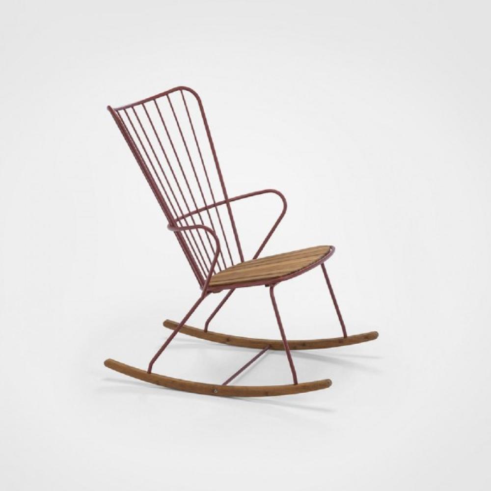 Outdoor Schaukelstuhl PAON - Outdoor Rocking Chair paprika Bild 1