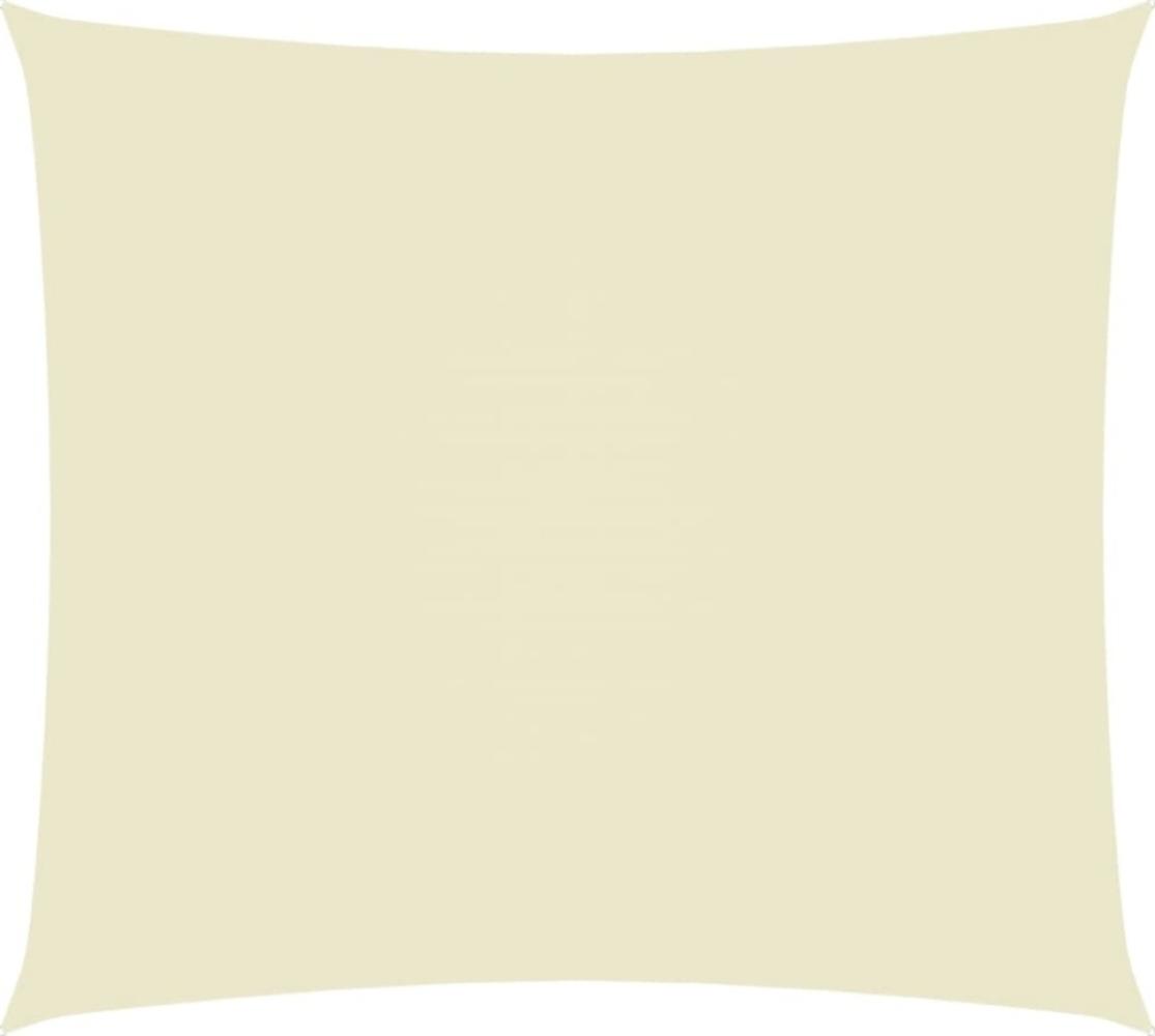 Sonnensegel Oxford-Gewebe Rechteckig 2x3 m Creme Bild 1