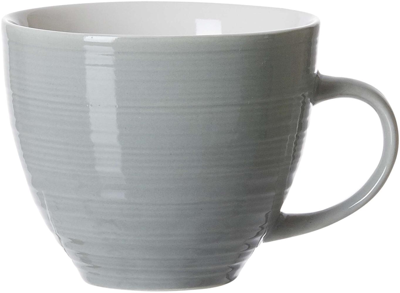 Kaffeetasse Suomi blau-grau Bild 1