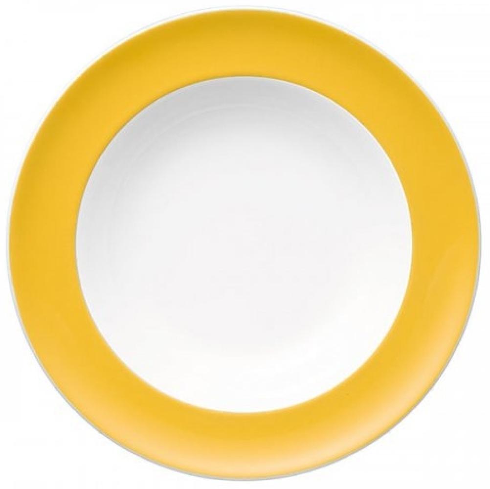 Thomas Sunny Day Suppenteller, Pastateller, Teller, Porzellan, Yellow / Gelb, Spülmaschinenfest, 23 cm, 10323 Bild 1