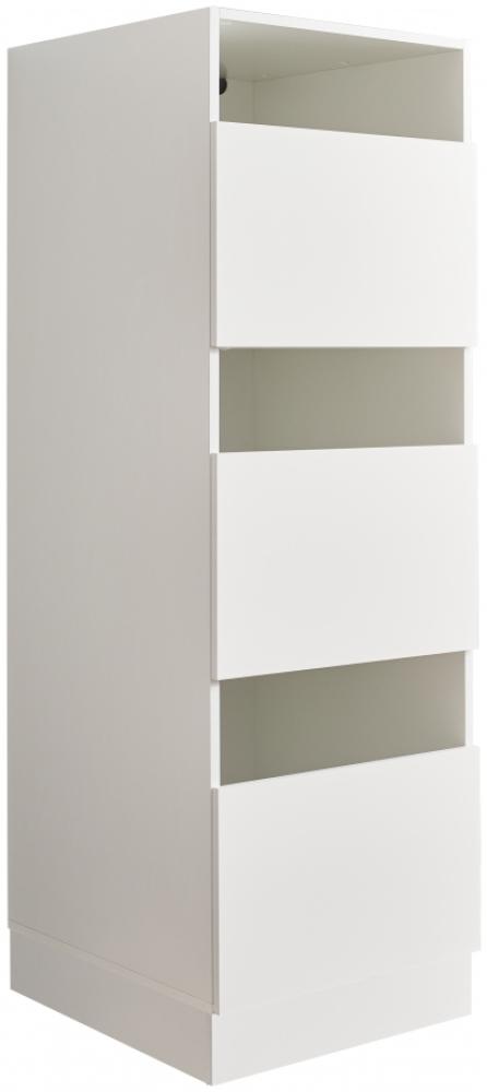 Waschküche LAUND Wäschschrank Hauswirtschaftsraum Weiß 50 x 162 x 68 cm Bild 1