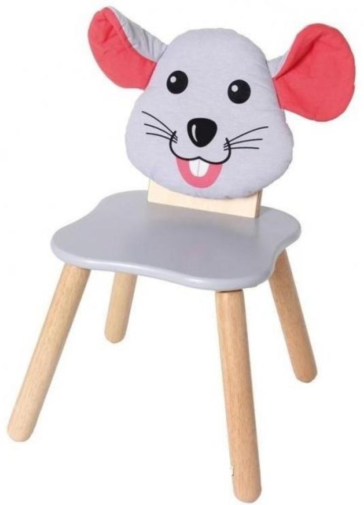 Bartl 'Maus' Kinderstuhl, grau Bild 1