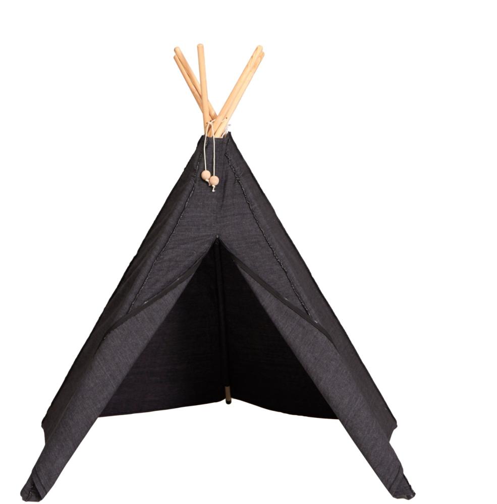 Roommate Hippie Tipi Tent Anthrazit Grau dunkel Bild 1