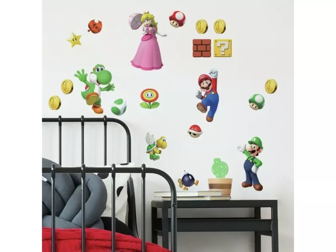 Nintendo Super Mario Bros Wallstickers Bild 1