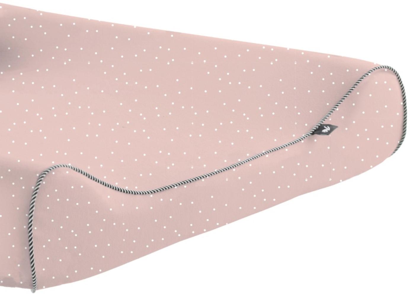 Mies & Co Adorable Dots Wickelauflagenbezug 69 x 45 cm Sweet Pink Rosa Bild 1