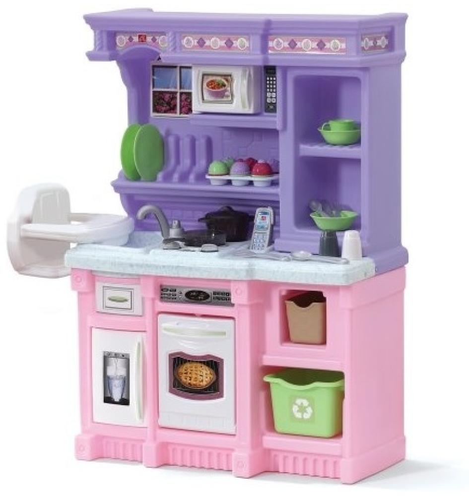 Kleine Bäckerei Spielzeugküche 105 cm rosa/lila Bild 1