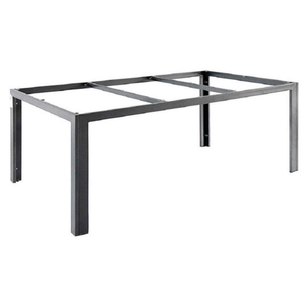 Tischgestell Aluminium 200 x 100 cm (ohne Tischplatte anthrazit) Bild 1