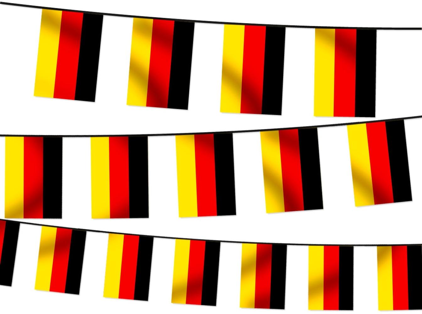 Wimpelkette Fahne 4 Stück Deutschland Bild 1