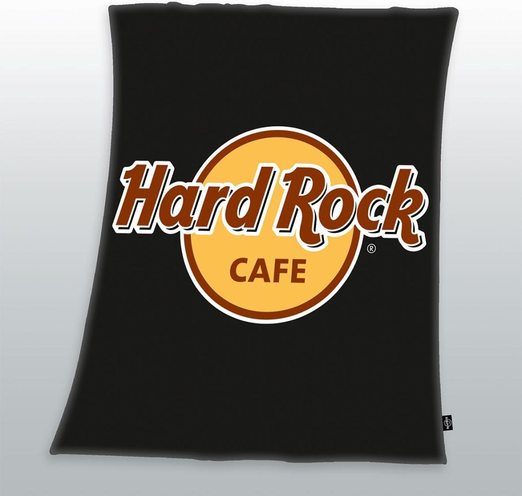 Hard Rock Cafe Wellsoft Flauschdecke 150 x 200 cm Bild 1