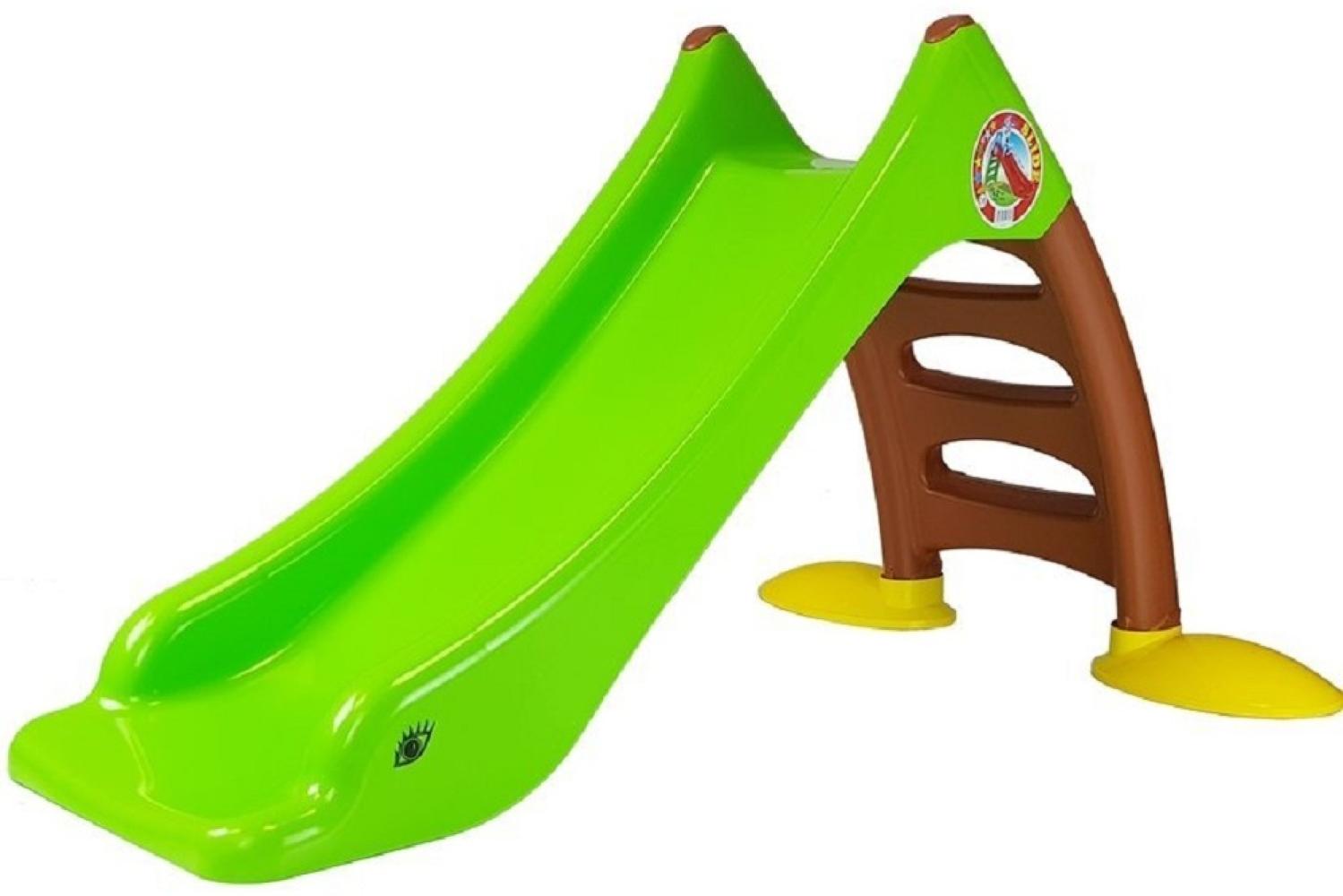 LEANToys Kinderrutsche 424 grün-braun Bild 1