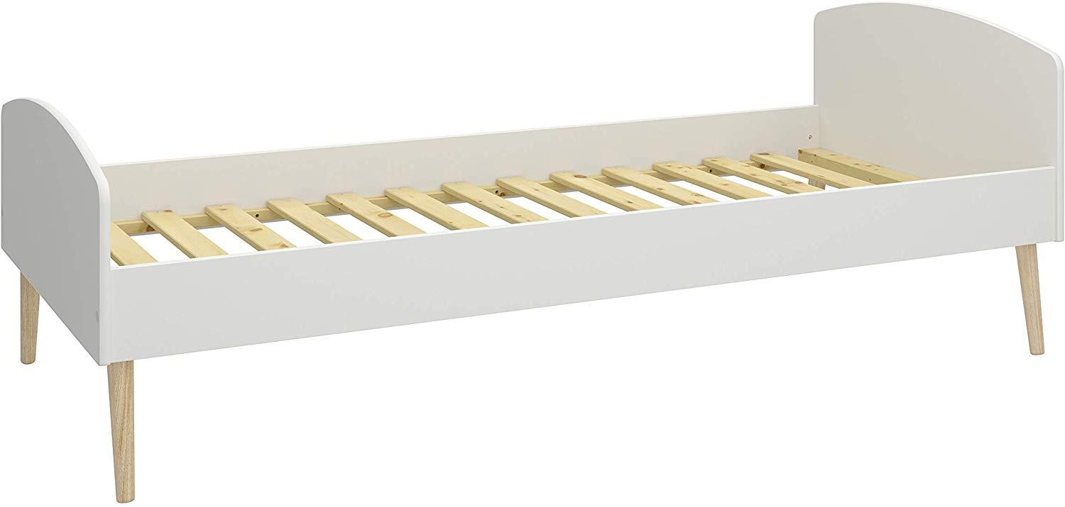 Steens 'Soft Line' Bett weiß/natur, 90x200cm, inkl. Lattenrost Bild 1