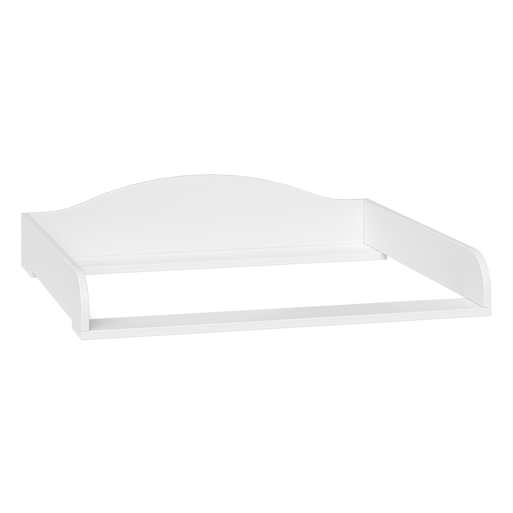 Bellabino 'Oti' Wickelaufsatz für IKEA Kommode Malm, Hemnes, Nordli, weiß, 16,5 x 74 x 80 cm Bild 1
