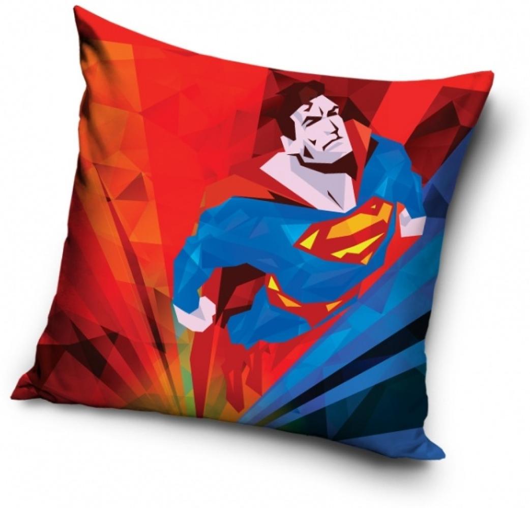 Superman - Kopfkissenbezug "Superman" 40x40cm Bild 1