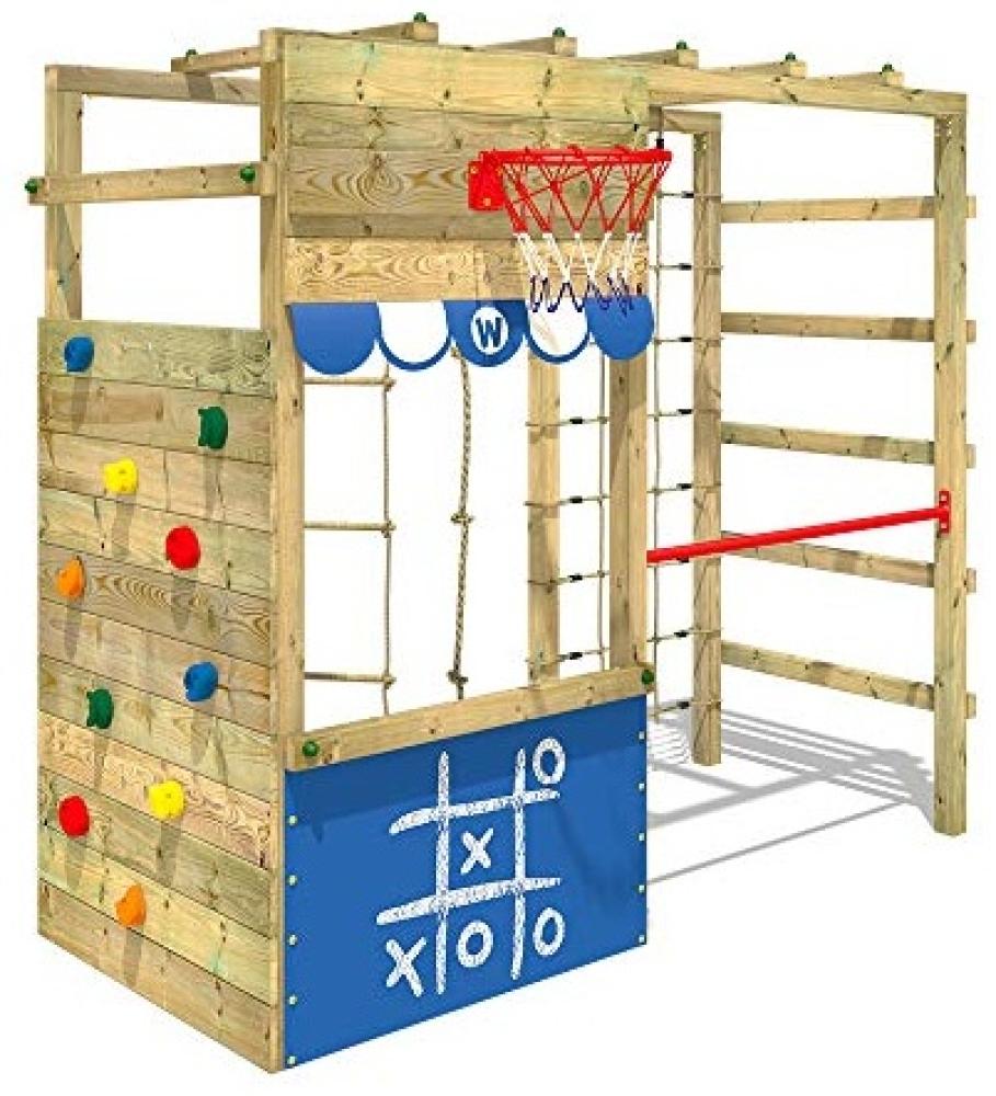 WICKEY Klettergerüst Spielturm Smart Action Gartenspielgerät mit Kletterwand & Spiel-Zubehör Bild 1