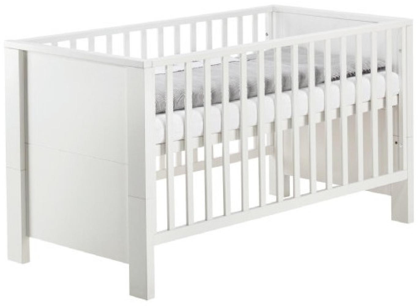 Schardt 'Milano' 2-tlg. Babyzimmer-Set weiß, inkl. Kinderbett und Wickelkommode Bild 1
