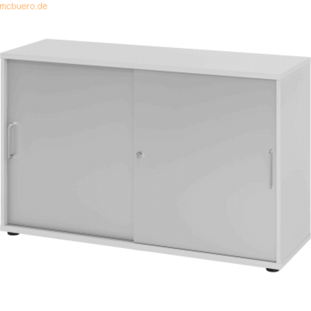 mcbuero. de Schiebetürschrank Derie 9 2 OH BxTxH 120x40x74,8cm Griff BS Bild 1