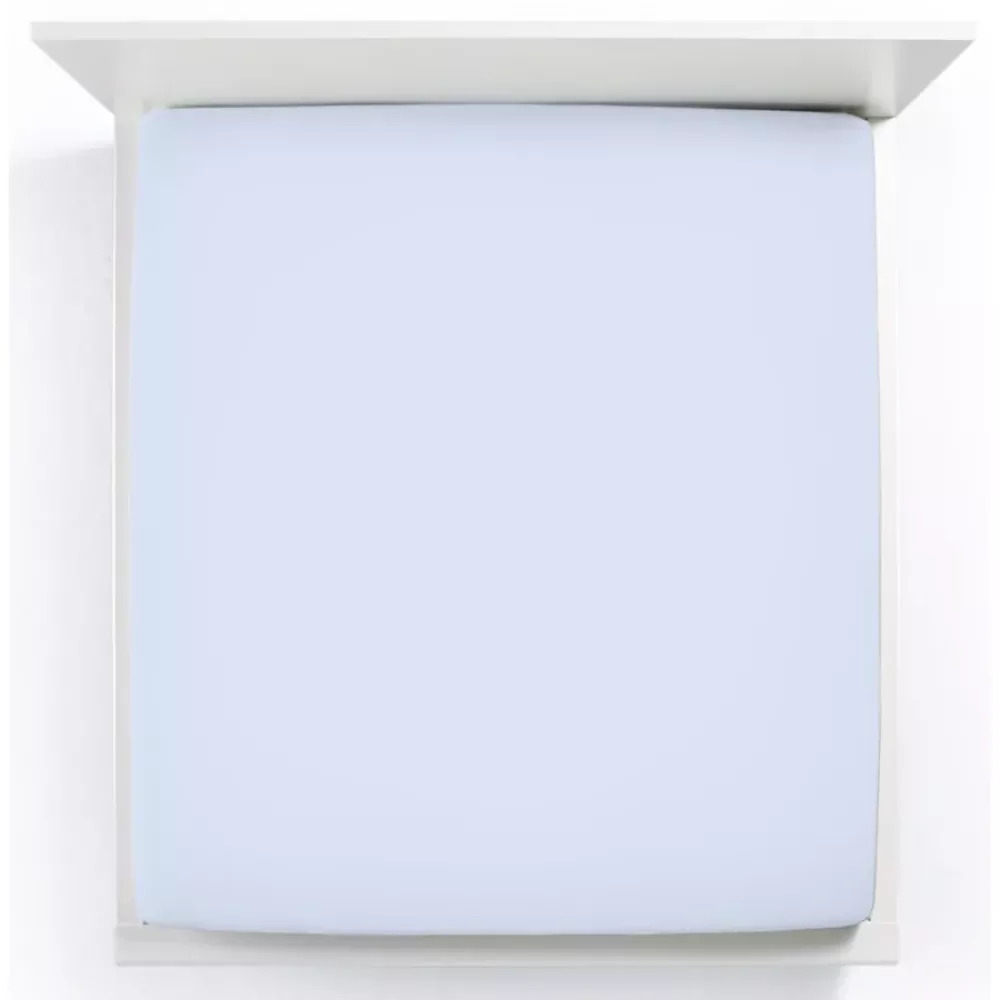 Formesse Bella-Donna Jersey Spannbettlaken | 90x190 - 100x220 cm | himmelblau Bild 1