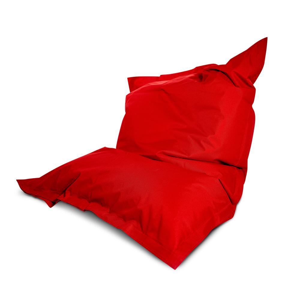 Wolkenwunder Sitzsack Gamersitz Outdoorsessel XL PVC Schmutzabweisend - Saubequem Kollektion Rot Bild 1