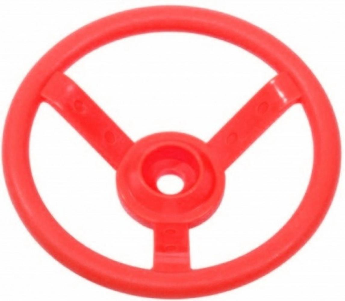 Lenkrad für Spielhaus 29 cm rot Bild 1