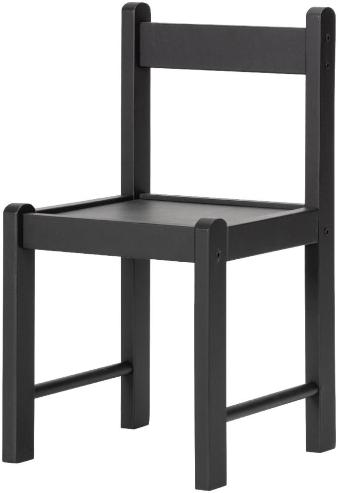 Kidsriver Basic Stuhl, Schwarz Bild 1
