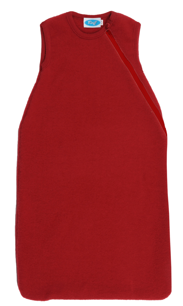 Reiff Fleece-Schlafsack mit und ohne Arm (Größe: 86/92 / Farbe: Burgund / Ausführung: ohne Arm) Bild 1