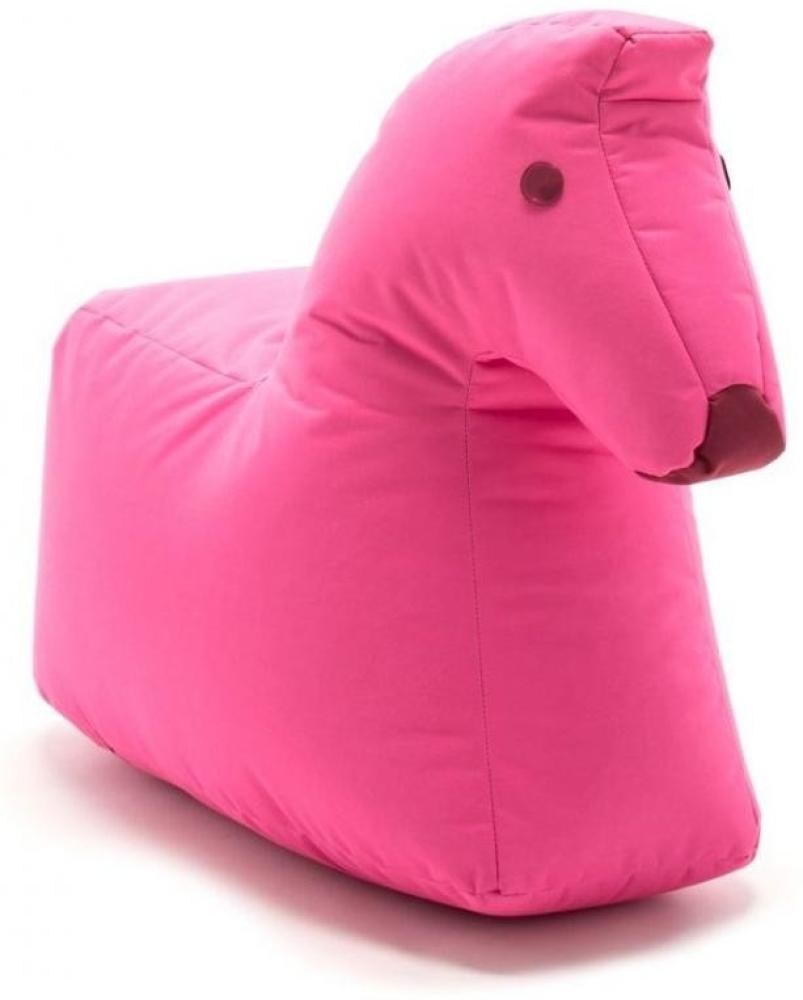 Kindersitzsack Pferd pink Bild 1
