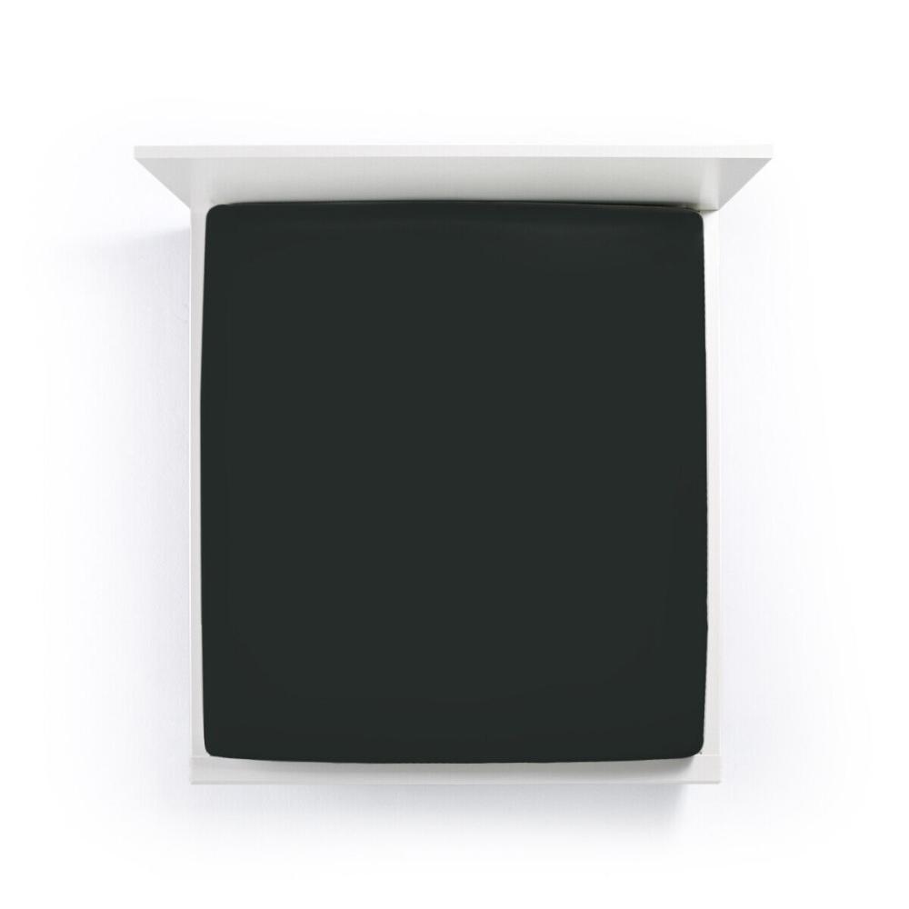 Formesse Bella Donna Boxspring Spannbettlaken Alto | 180x200 - 200x220 cm | schwarz Bild 1