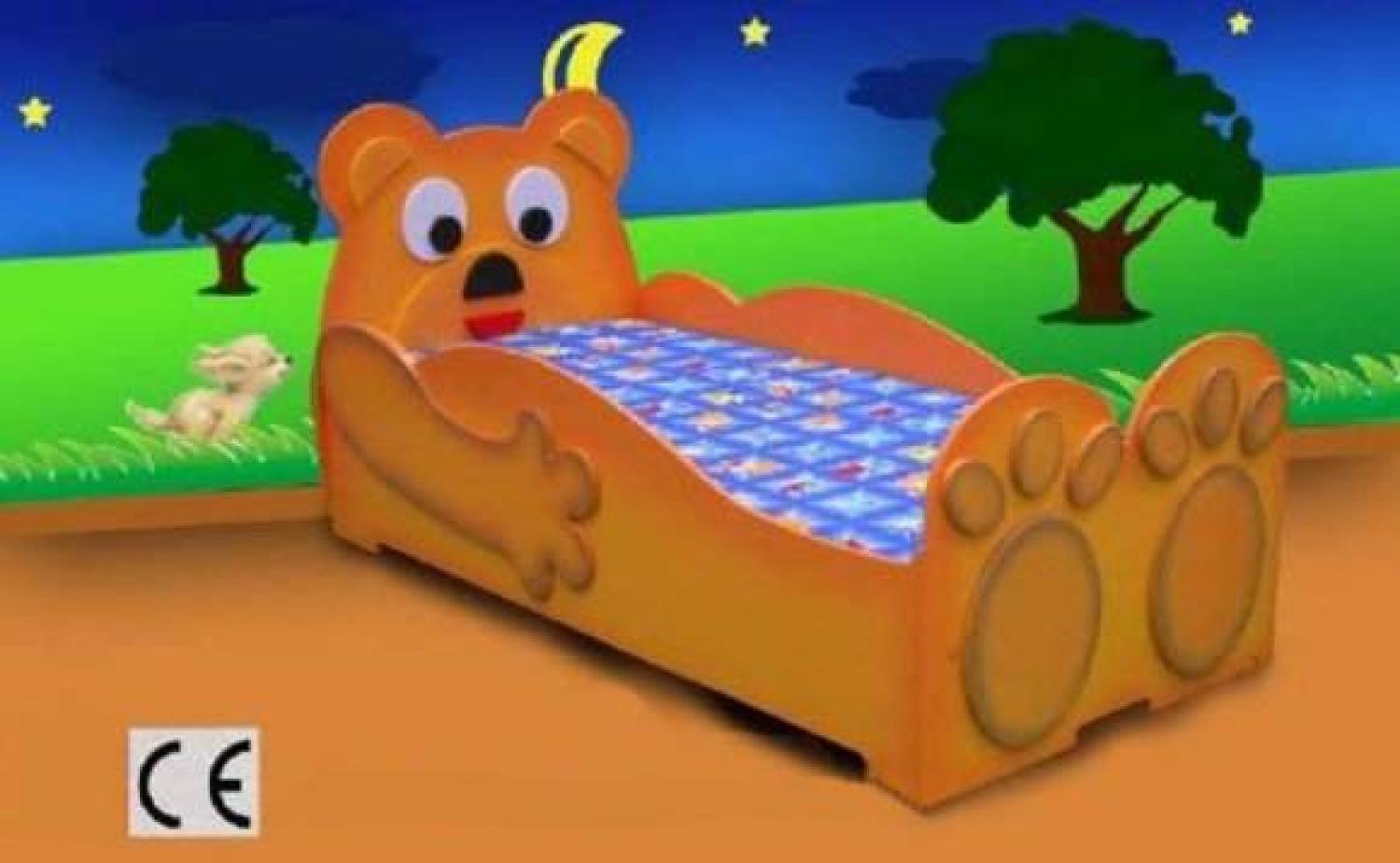 Kinderbett Jugendbett Bett mit Matratze Betten Teddy Bild 1