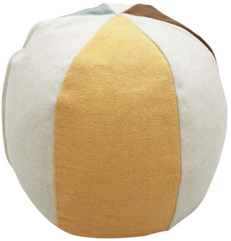 Sitzsack, Pouf \"Ball\", 45 x 50 cm, aus Baumwolle, von Lorena Canals Bild 1