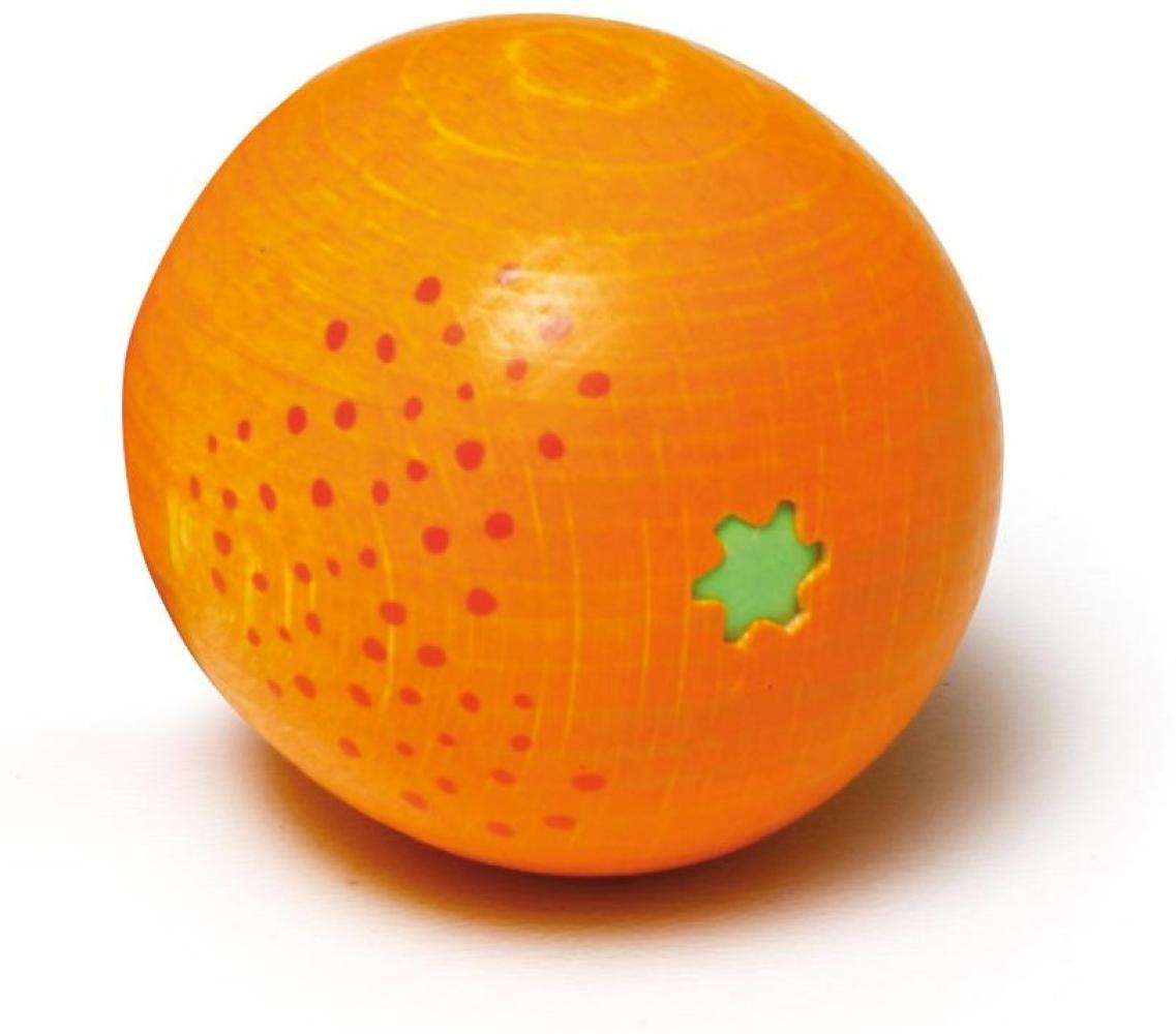 5 Stück Erzi Orange, Spielzeug-Orange, Holzorange, Kaufladenzubehör Bild 1