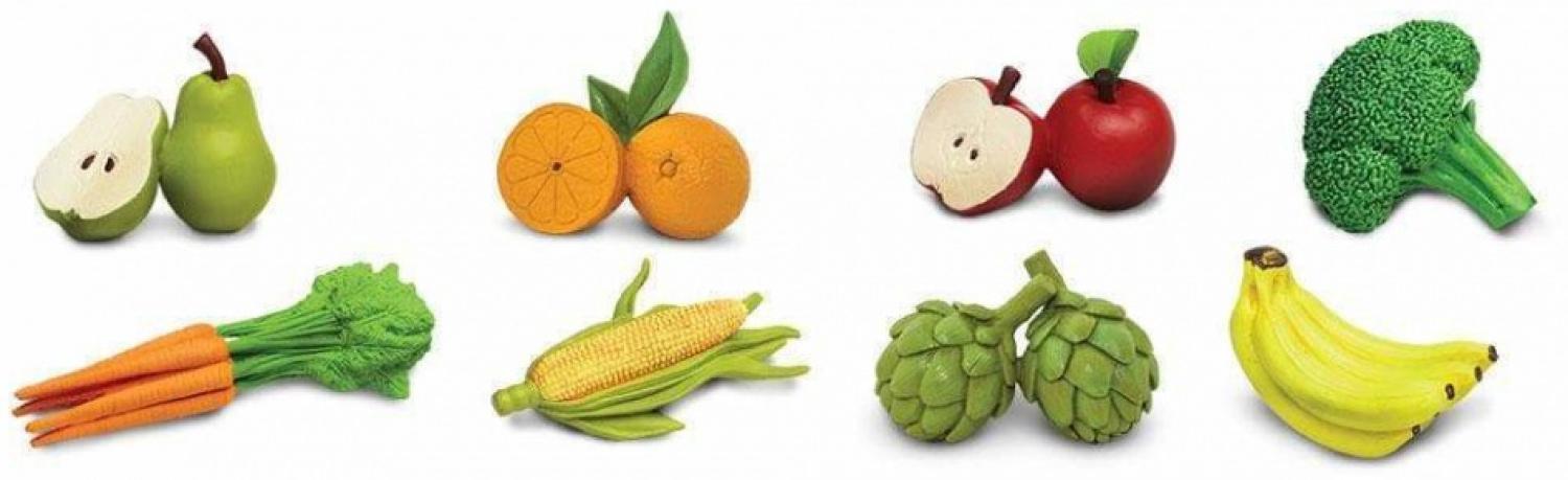 Safari spielset Obst & Gemüse Toob junior 8-teilig Bild 1