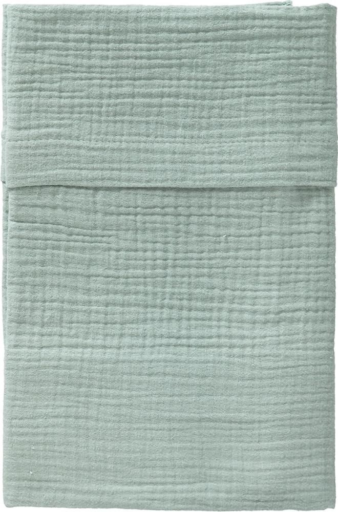 Cottonbaby Soft Bettlaken Altgrün 120 x 150 cm Bild 1