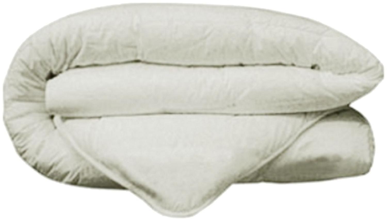 Budget 4-Jahreszeiten-Bettdecke Silver Comfort, 140 x 200 cm Weiß Bild 1