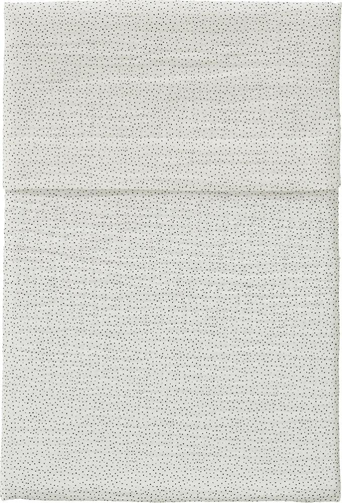 Cottonbaby Soft Bettlaken Sparkle Print Weiß Bild 1