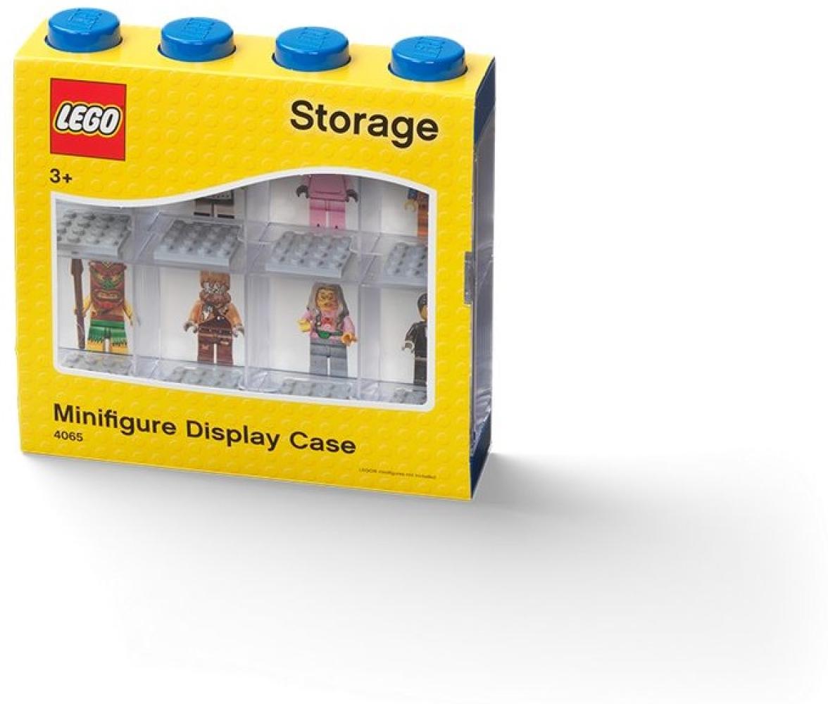 LEGO® Vitrine Blau für 8 Minifiguren Bild 1
