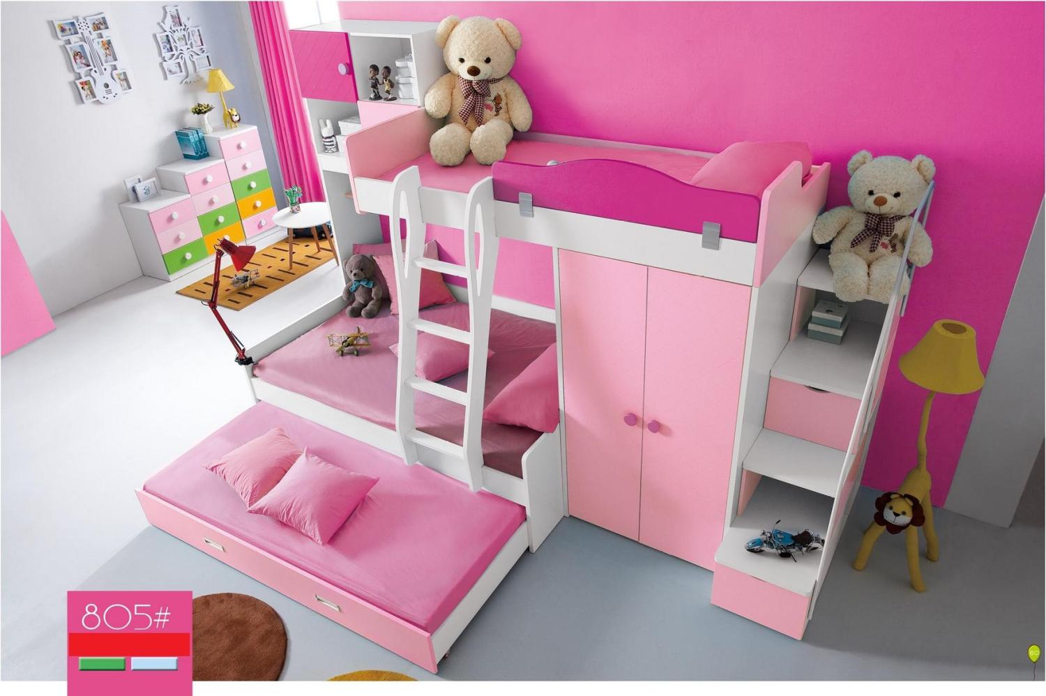 Etagenbett Kinderbett Bus Doppelstockbett Betten Kinderzimmer Bett Kinderbett Bild 1