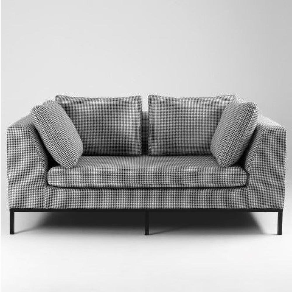 2-Sitzer Sofa 'Ambient', grau kariert Bild 1