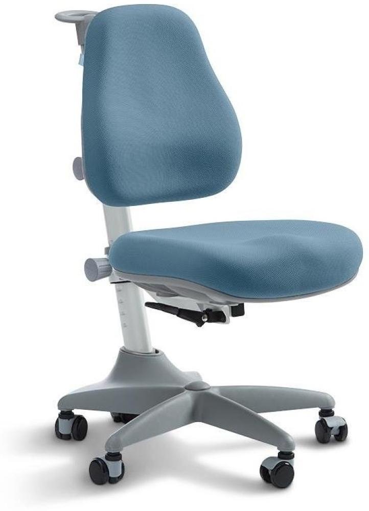 Drehstuhl Flexa Verto Frosty Blue mit ergonomischer Sitzfläche Bild 1
