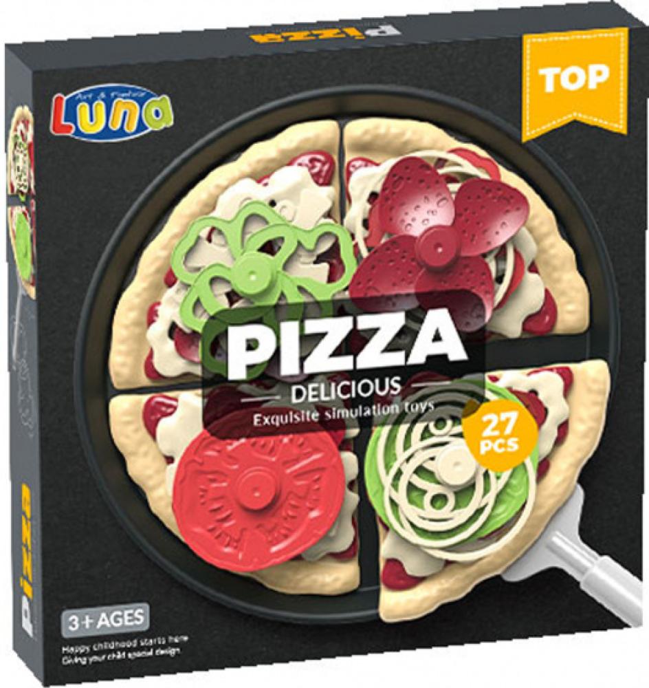Spielzeug Lebensmittel Pizza Junior 26 Stück Bild 1