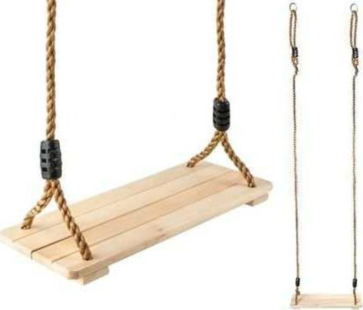 Swing Iso Trade Wooden swing for children toy for 3 years old 170 cm uniw Bild 1