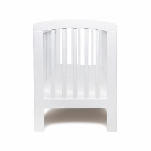 Stillerbursch Gitterbett aus Buchenholz 140x70 cm, weiß